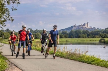 Labská stezka a Hrad Kunětická hora