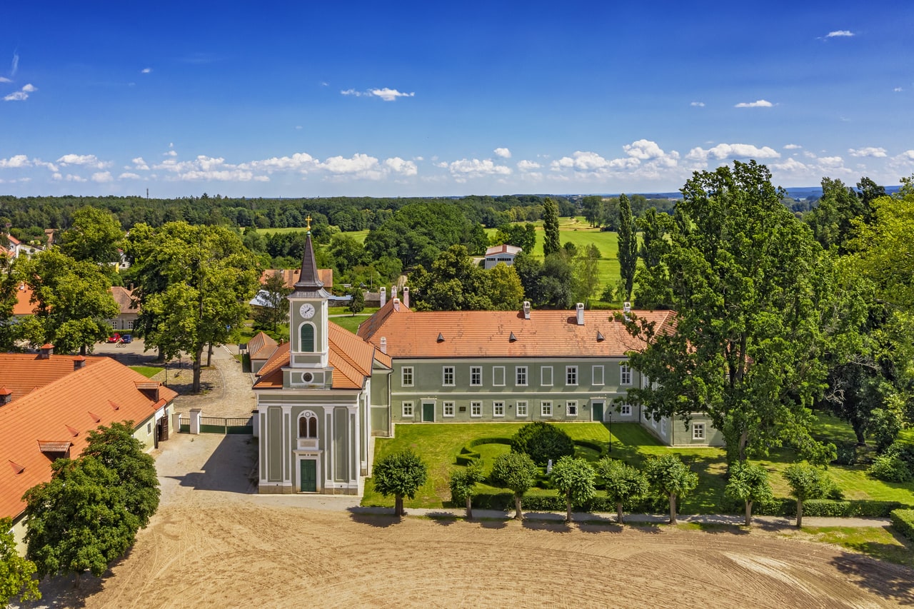 The Kladruby nad Labem Château