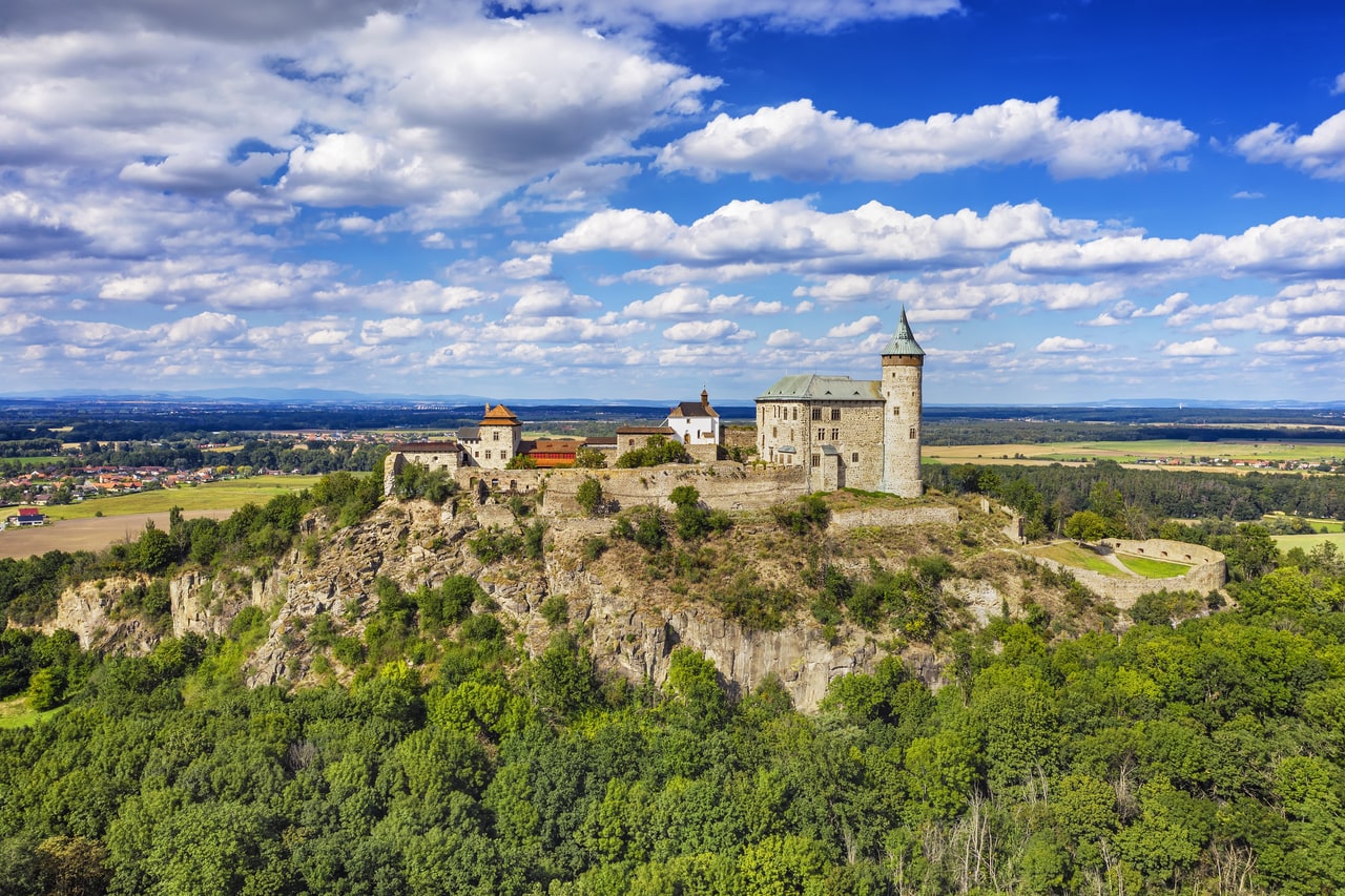 The Kunětická hora Castle