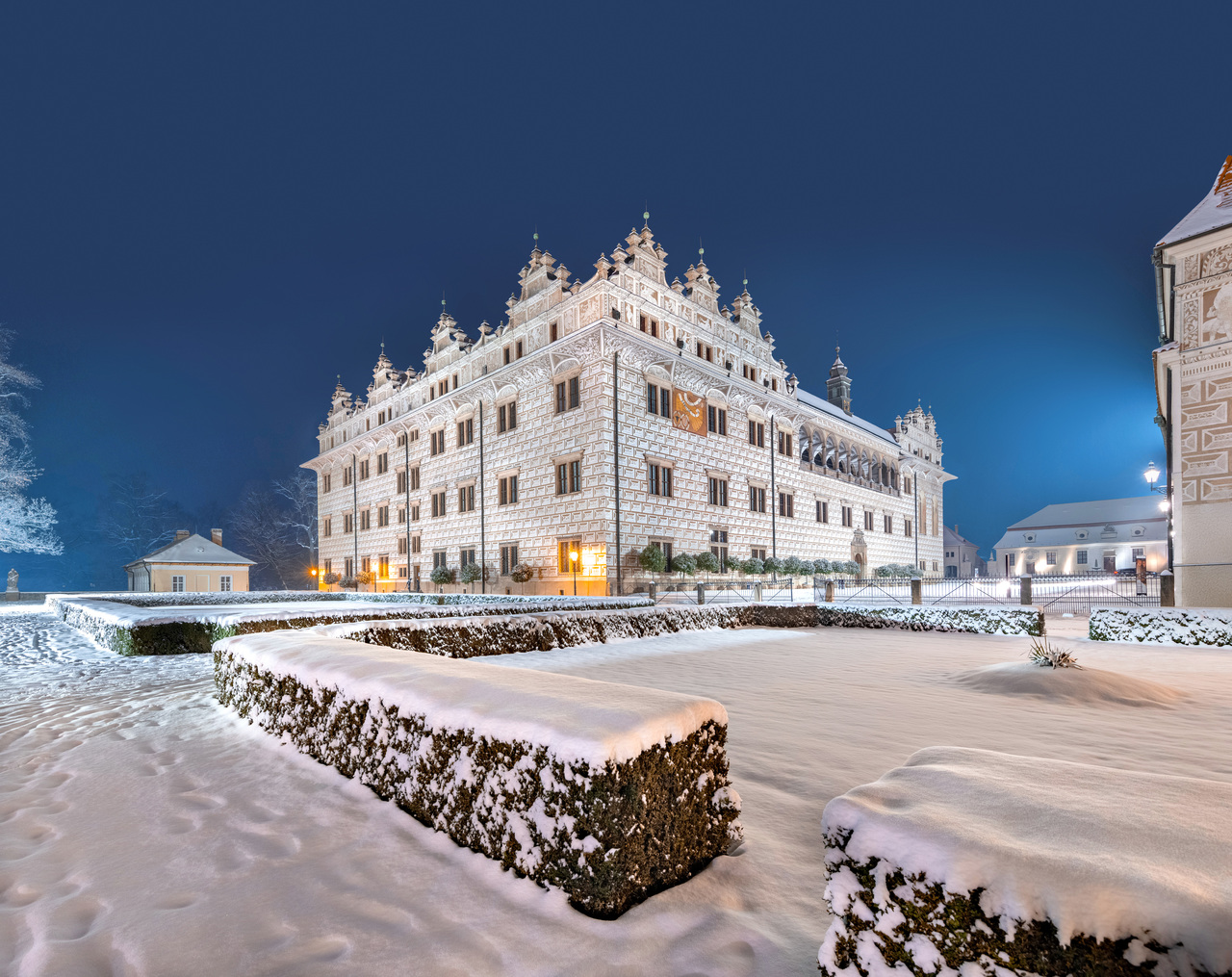 Zimní prohlídková trasa zámku Litomyšl