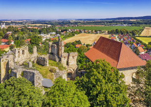 Valda kůň a jeho psí kousky na hradě Košumberk