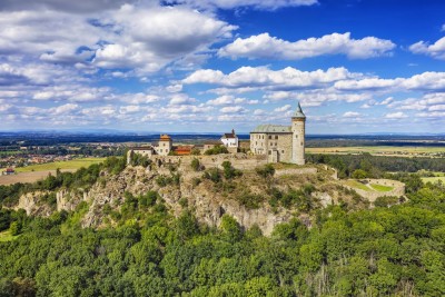 Romantyczna zamkowa atmosfera